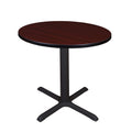 30" Round Breakroom Table Mahogany A504318
