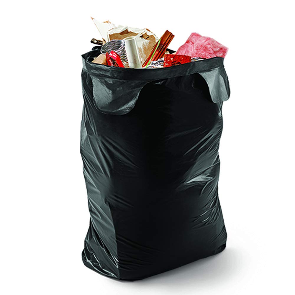 42 Gallon 20 Bags Black Heavy Duty Trash Bags Z603