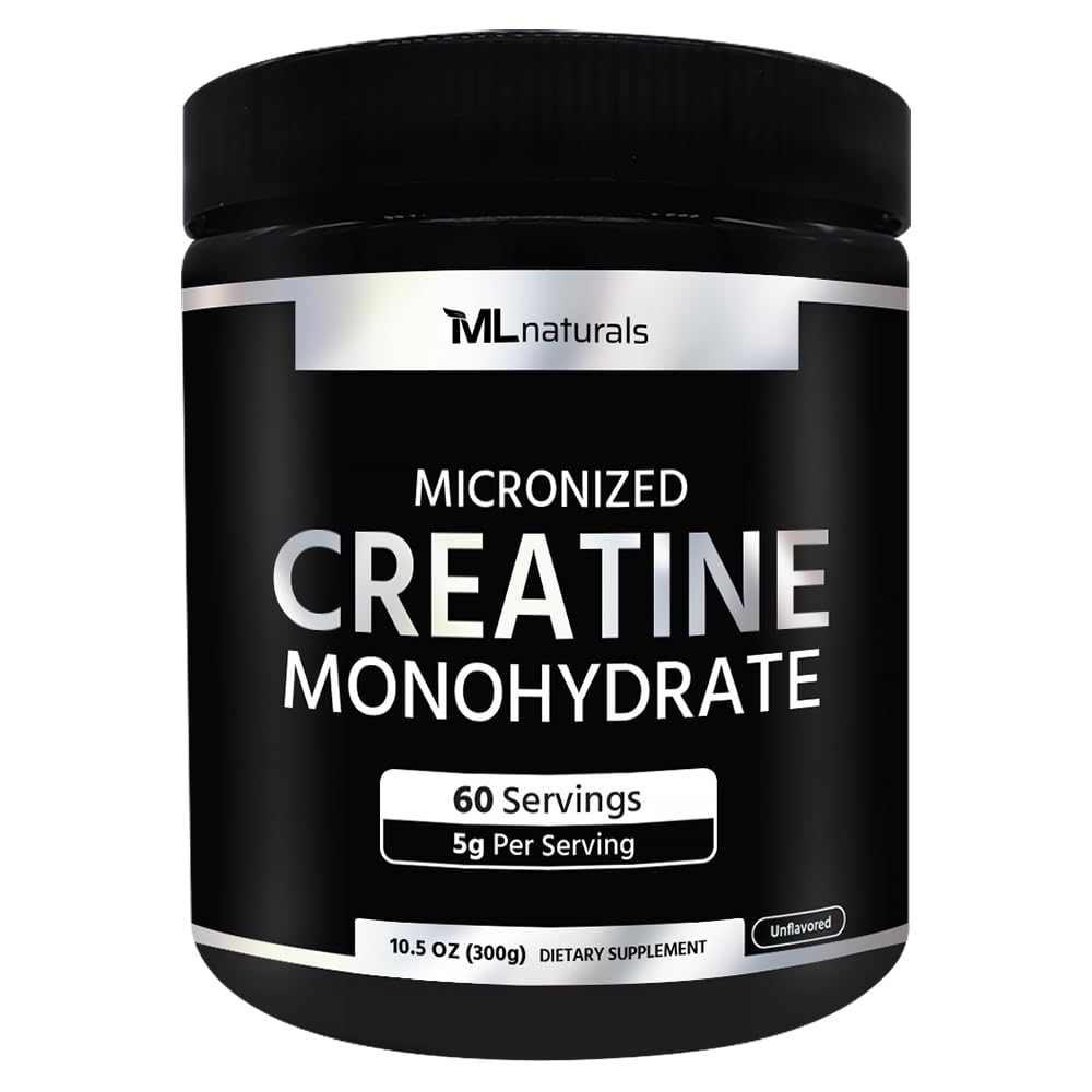 Micronized Creatine Monohydrate 5g 300g 60 Servings Pure Powder D511