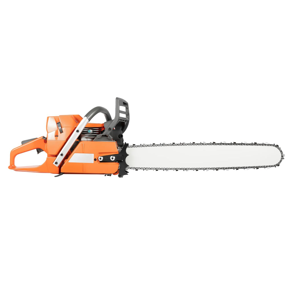 Gas Powered Chainsaw, 71.8cc 2-Stroke, 24 Inch M235755