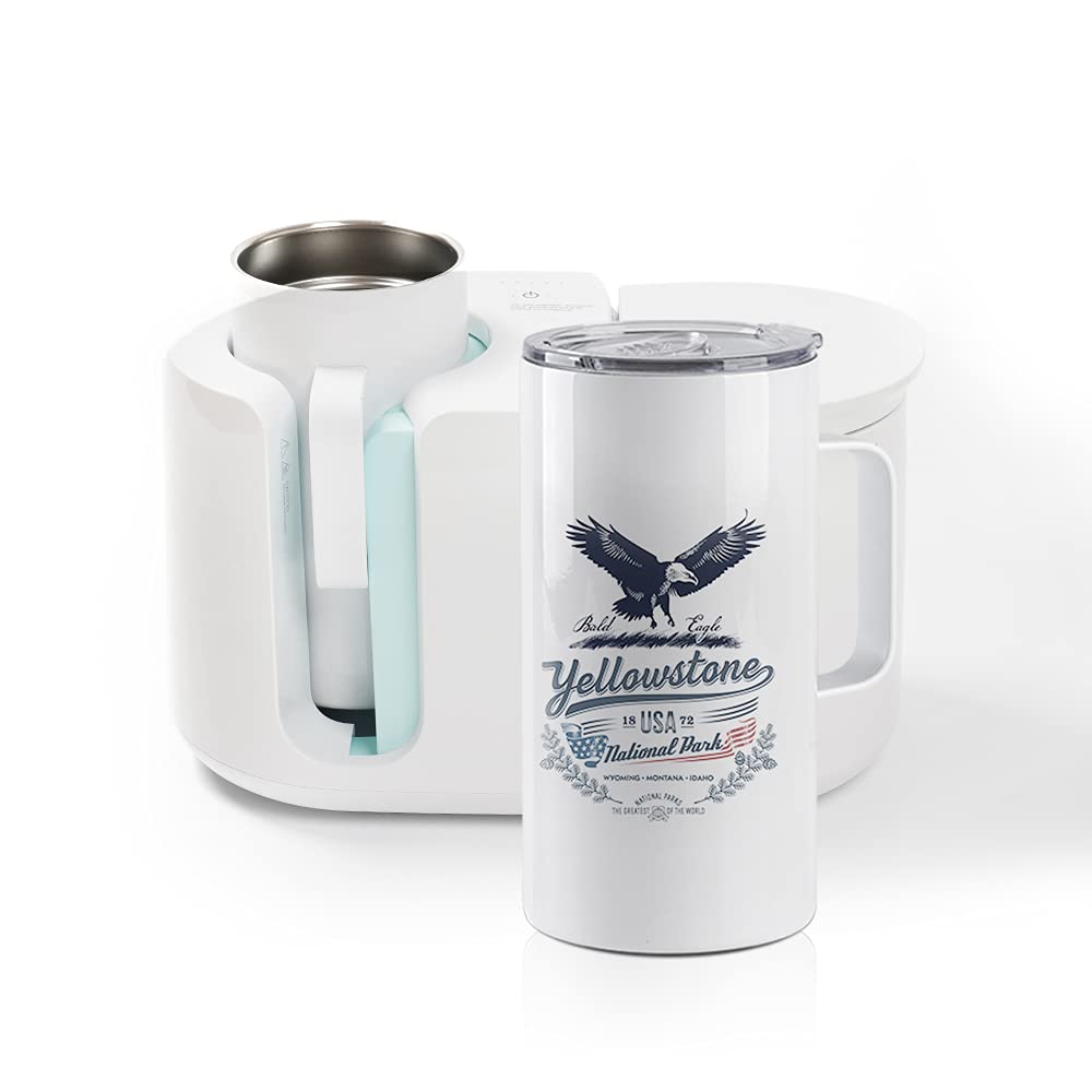 4 Pack 20 OZ Sublimation Tumblers with Printable Handle U6093