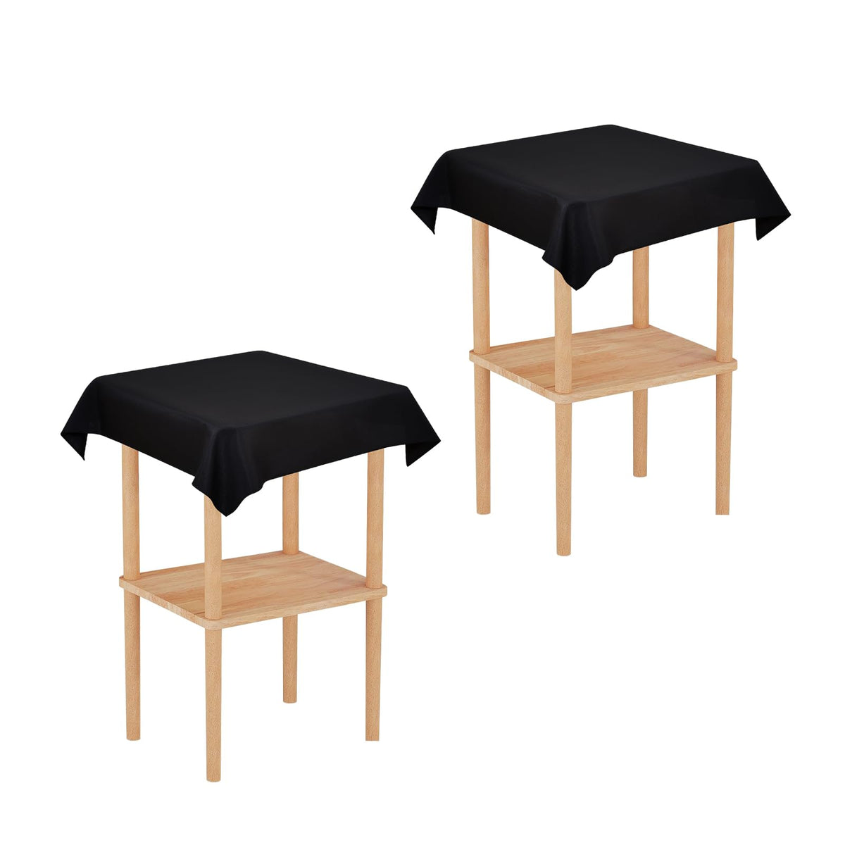 2 Pack 30x30 Inch Washable Tablecloth S787645