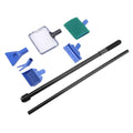 Aquarium Cleaning Kit 5 in 1 Retractable Stainless Steel Scraper A228