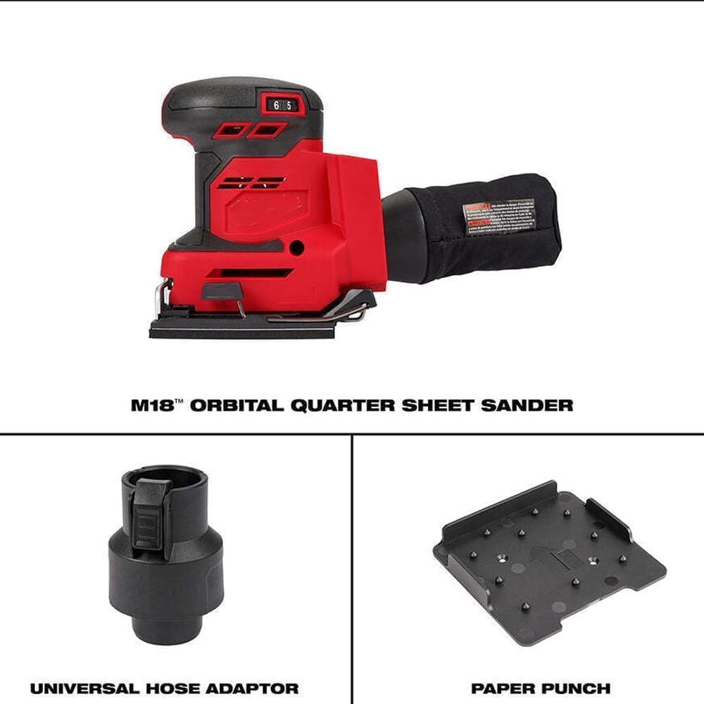1/4 Sheet Orbital Sander (Bare Tool) V982