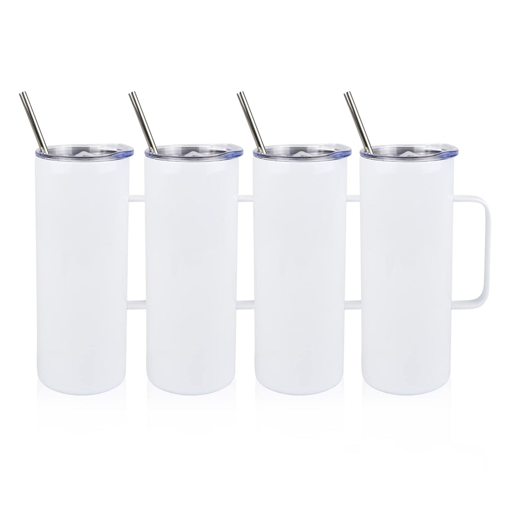 20oz Sublimation Skinny Tumbler with Handle & Coffee Mug X404956