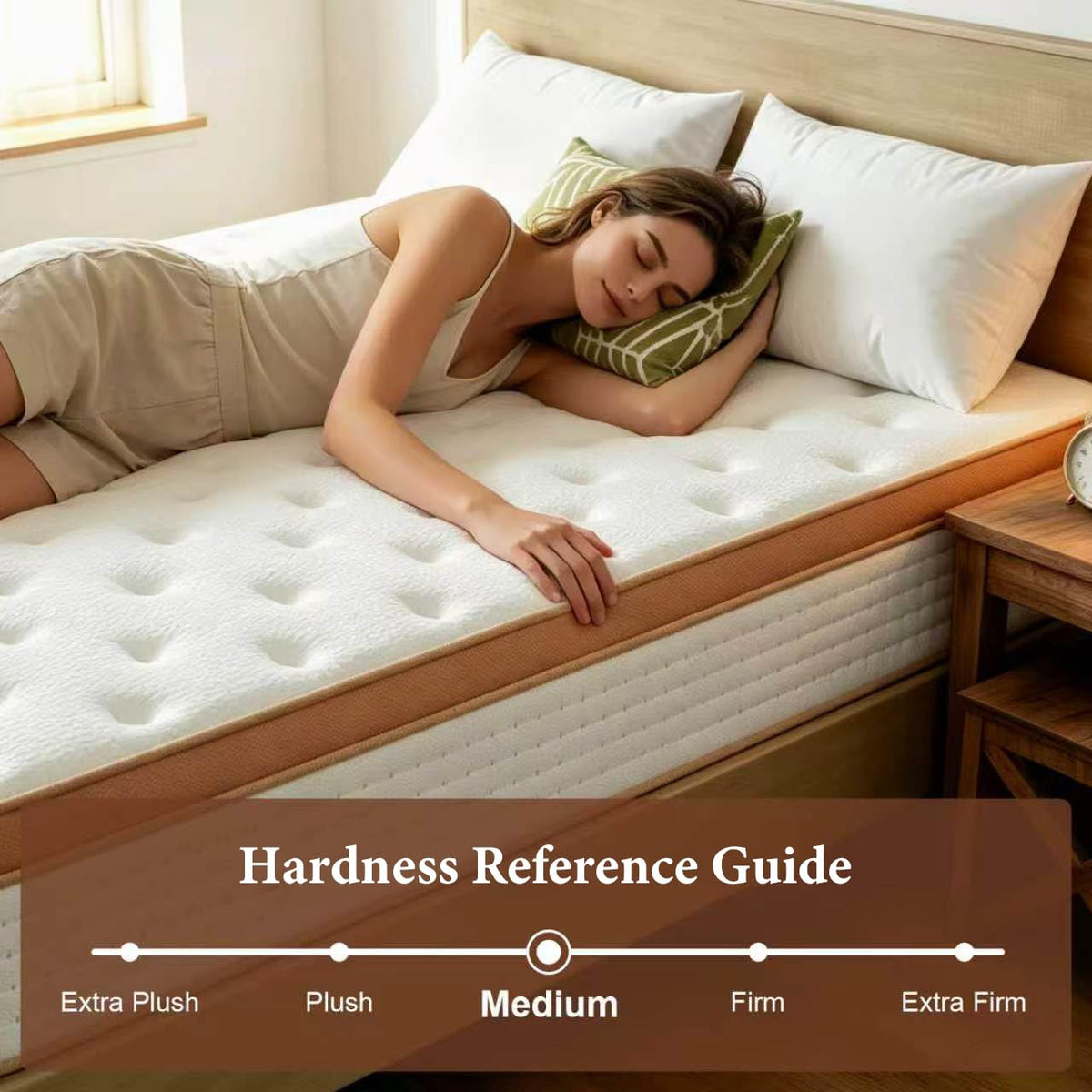 Full 10 Inch Hybrid Memory Foam Mattress A9285