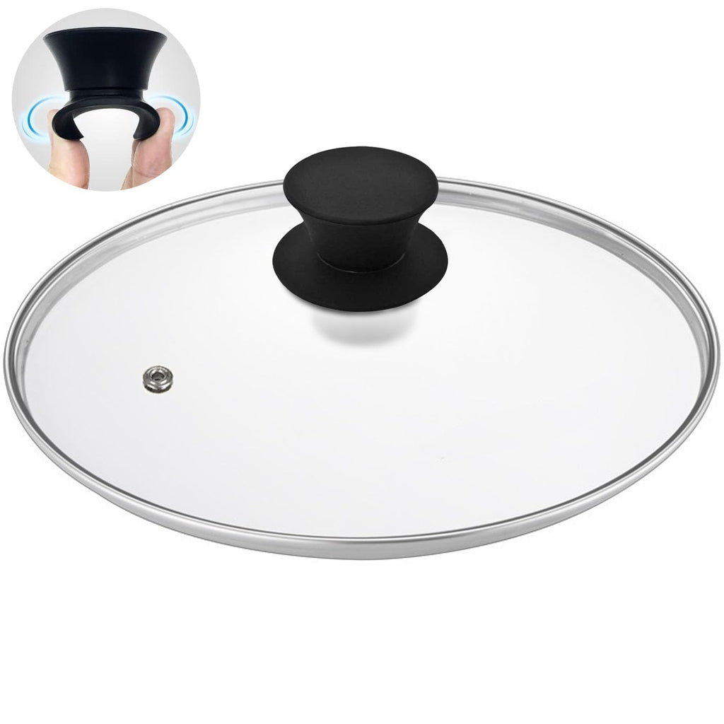 Tempered Glass Lid with Heat Resistant Handle 10.25 In C745167