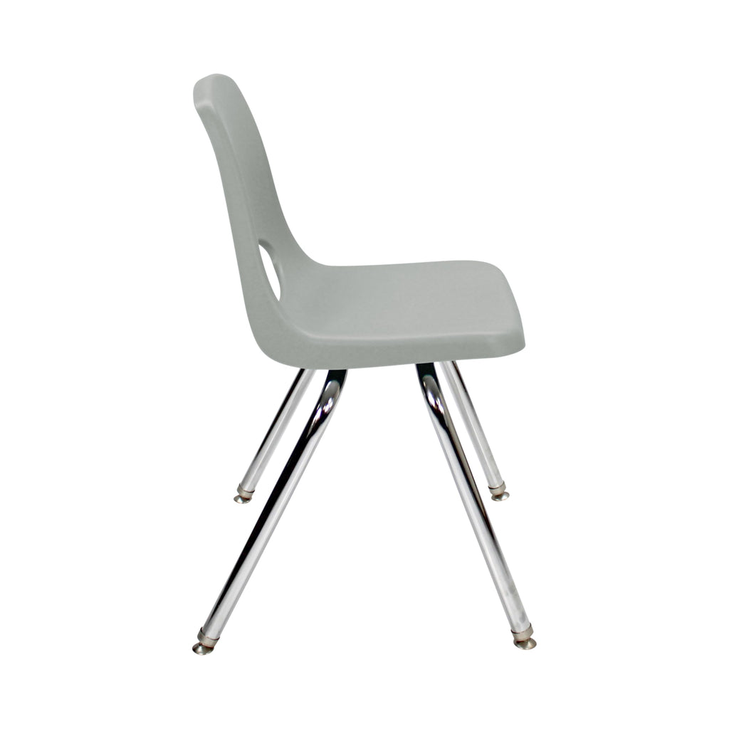 16" Light Gray School Stack Chair 2-Pack J629790