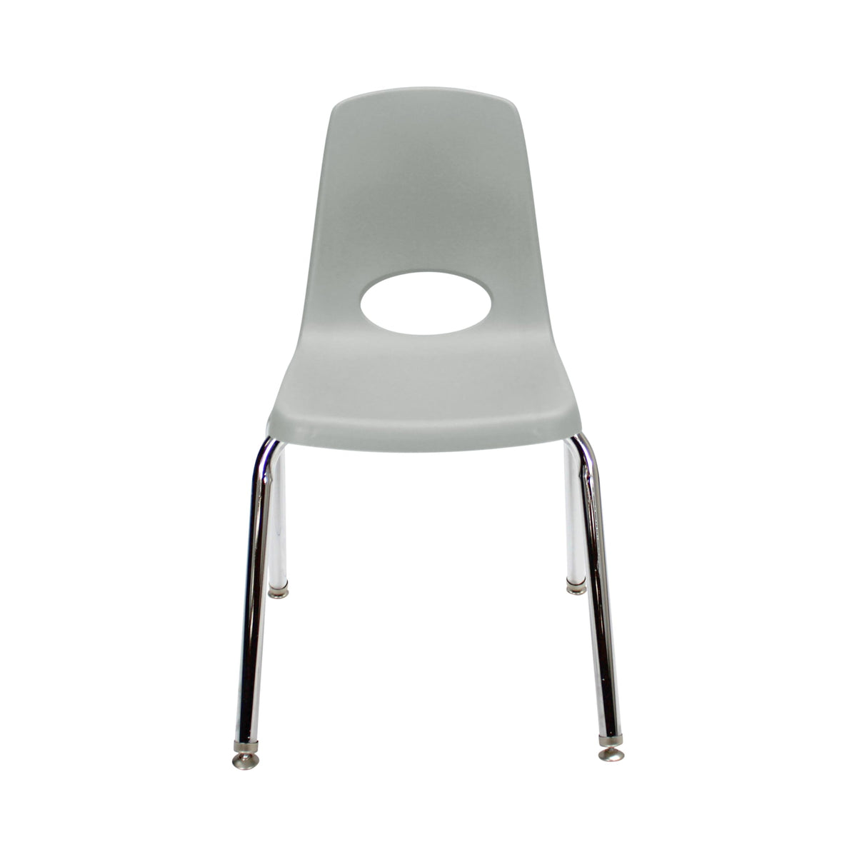 16" Light Gray School Stack Chair 2-Pack J629790