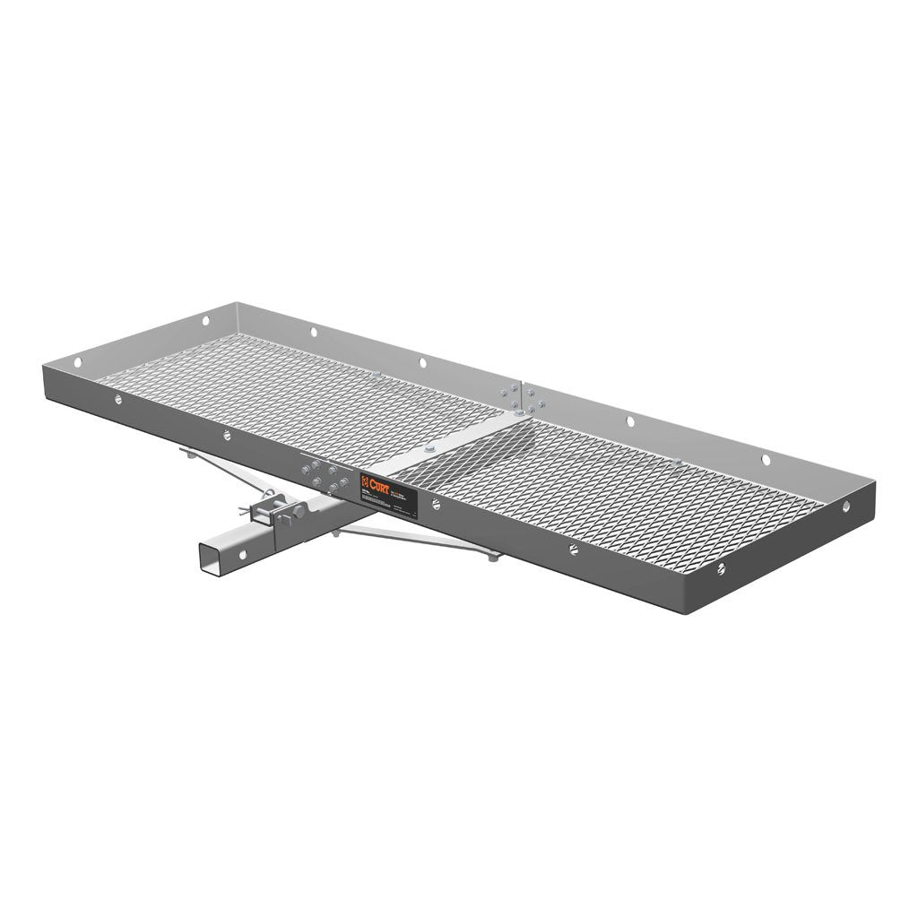 Tray-Style Trailer Hitch Cargo Carrier, 500 lbs. Capacity, 60-Inch x 19-Inch E3287