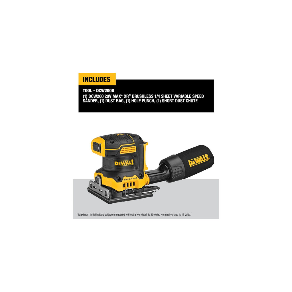 Cordless 1/4 Sheet Variable Speed Sander R737248