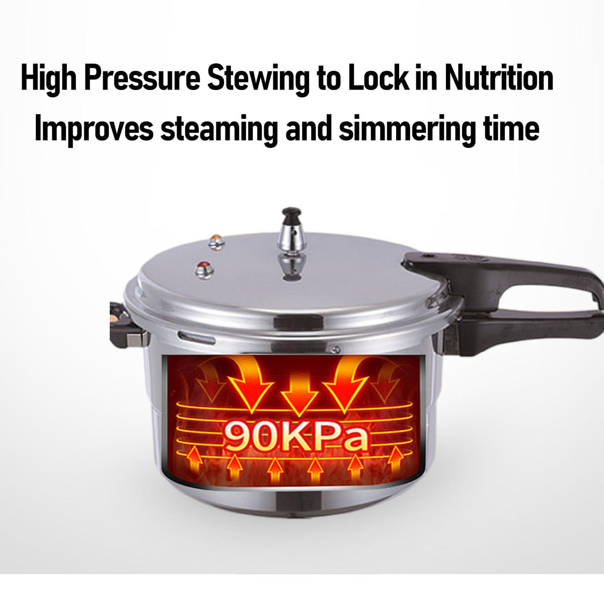Aluminum Alloy Pressure Cooker, 18CM/3L M338271