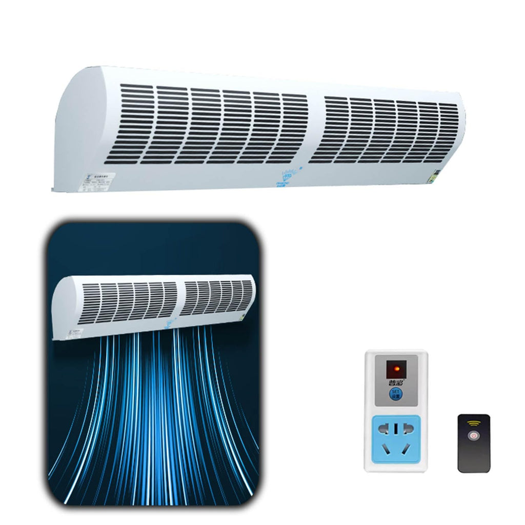 Over Door Air Curtain Fan with Remote Control 60cm M875