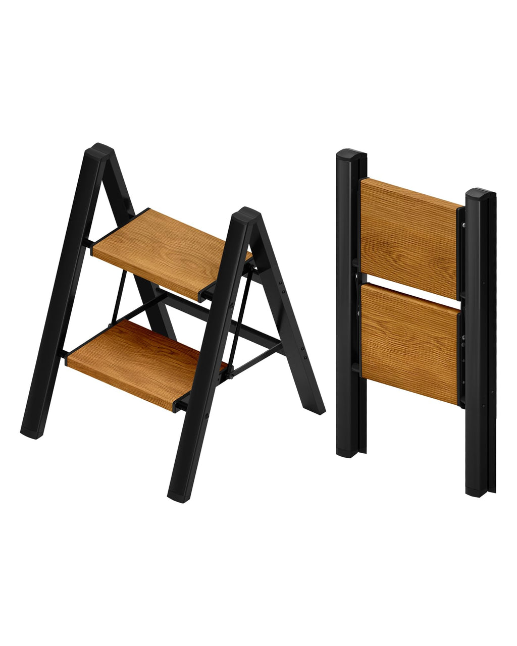 Foldable Aluminum 2 Step Stool R396