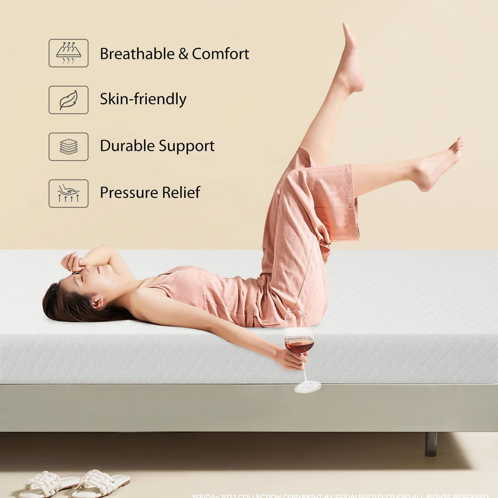 5 Inch Gel Memory Foam Twin Mattress M1807