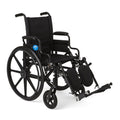 Lightweight Wheelchair with 18" Wide Seat and 300 lb. Weight Capacity V613