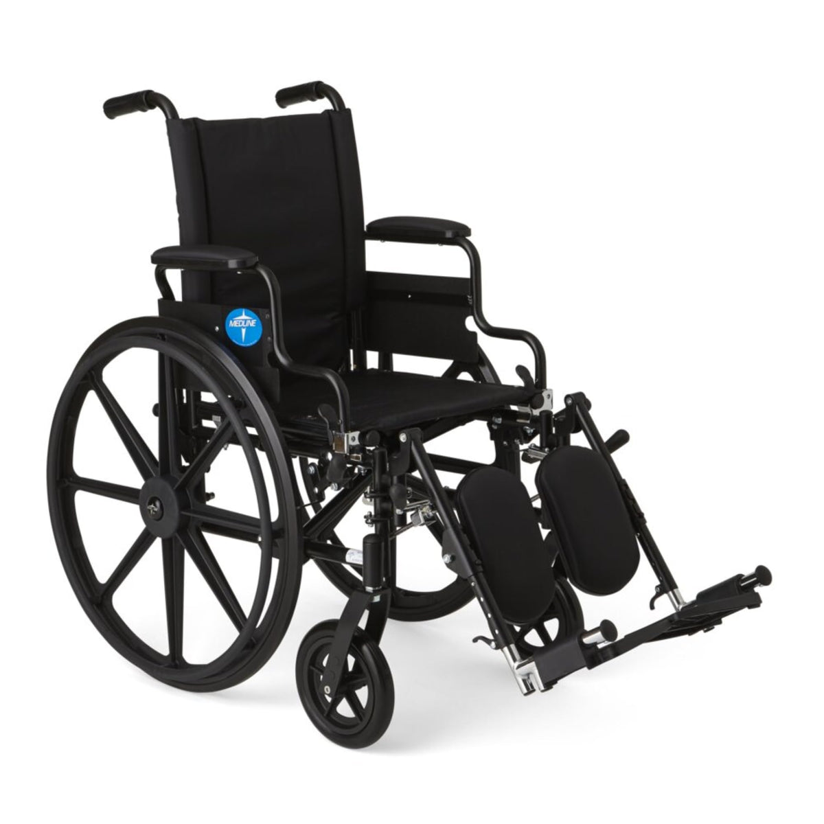 Lightweight Wheelchair with 18" Wide Seat and 300 lb. Weight Capacity V613