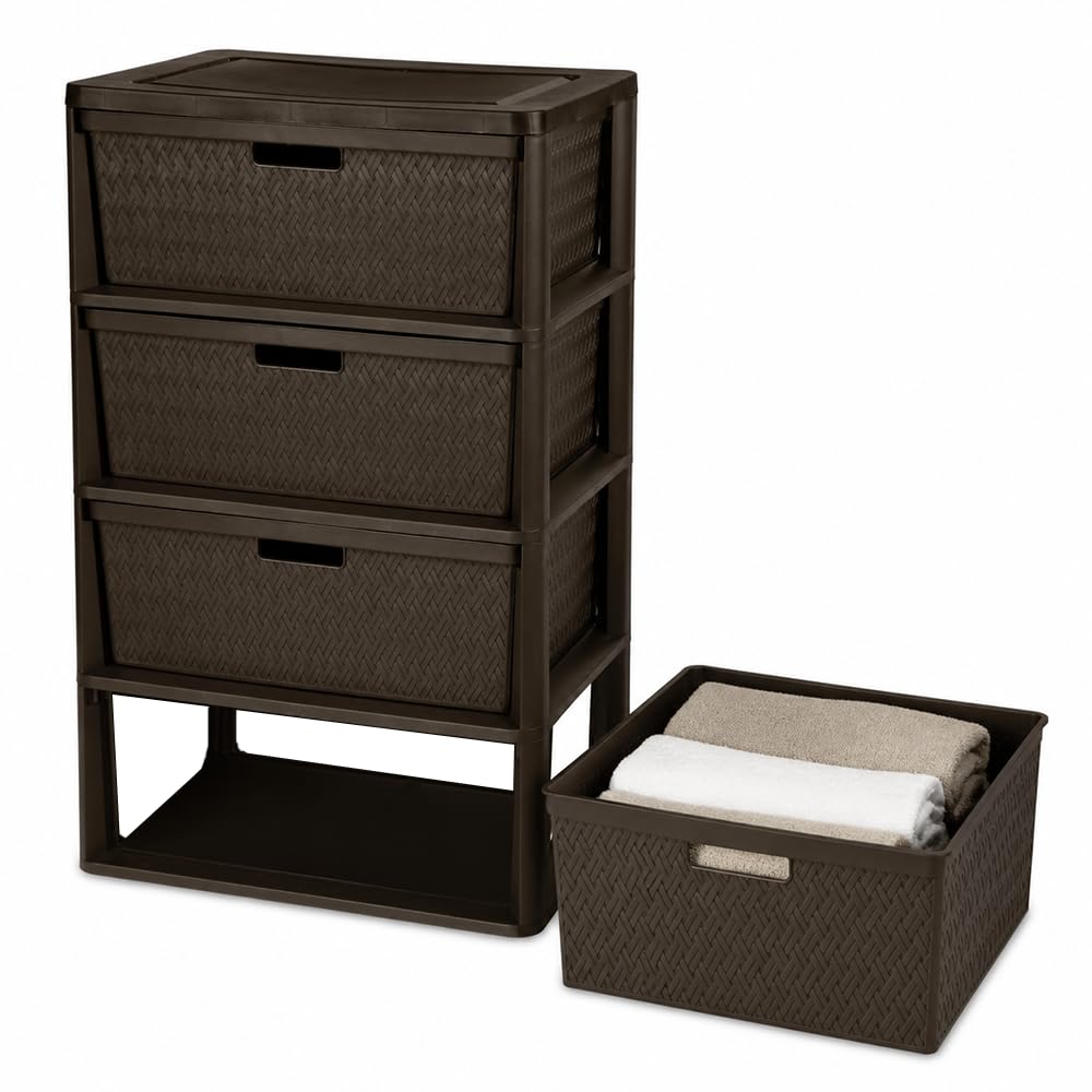 4 Drawer Plastic Storage Organizer K365935