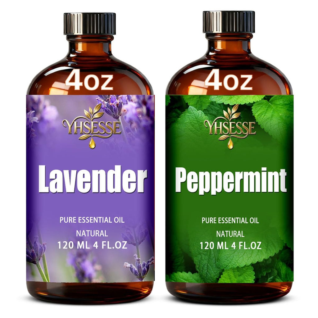 Peppermint and Lavender Essential Oil 4 Fl Oz K2582