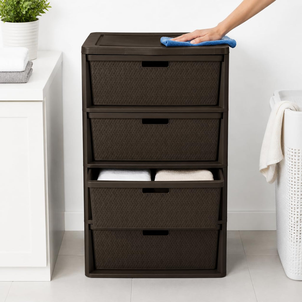 4 Drawer Plastic Storage Organizer K365935