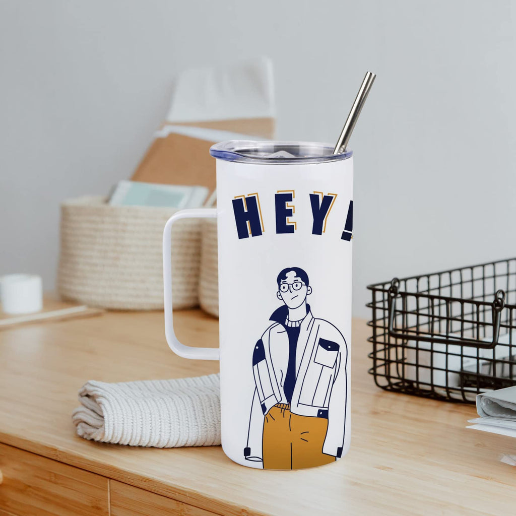 20oz Sublimation Skinny Tumbler with Handle & Coffee Mug X404956
