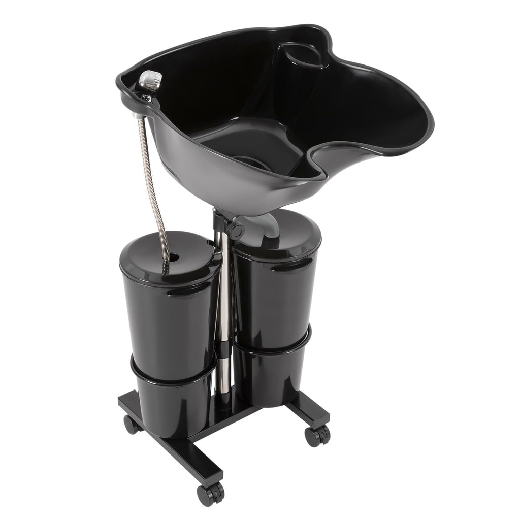 Portable Abs Shampoo Basin with 2 Water Buckets M5334