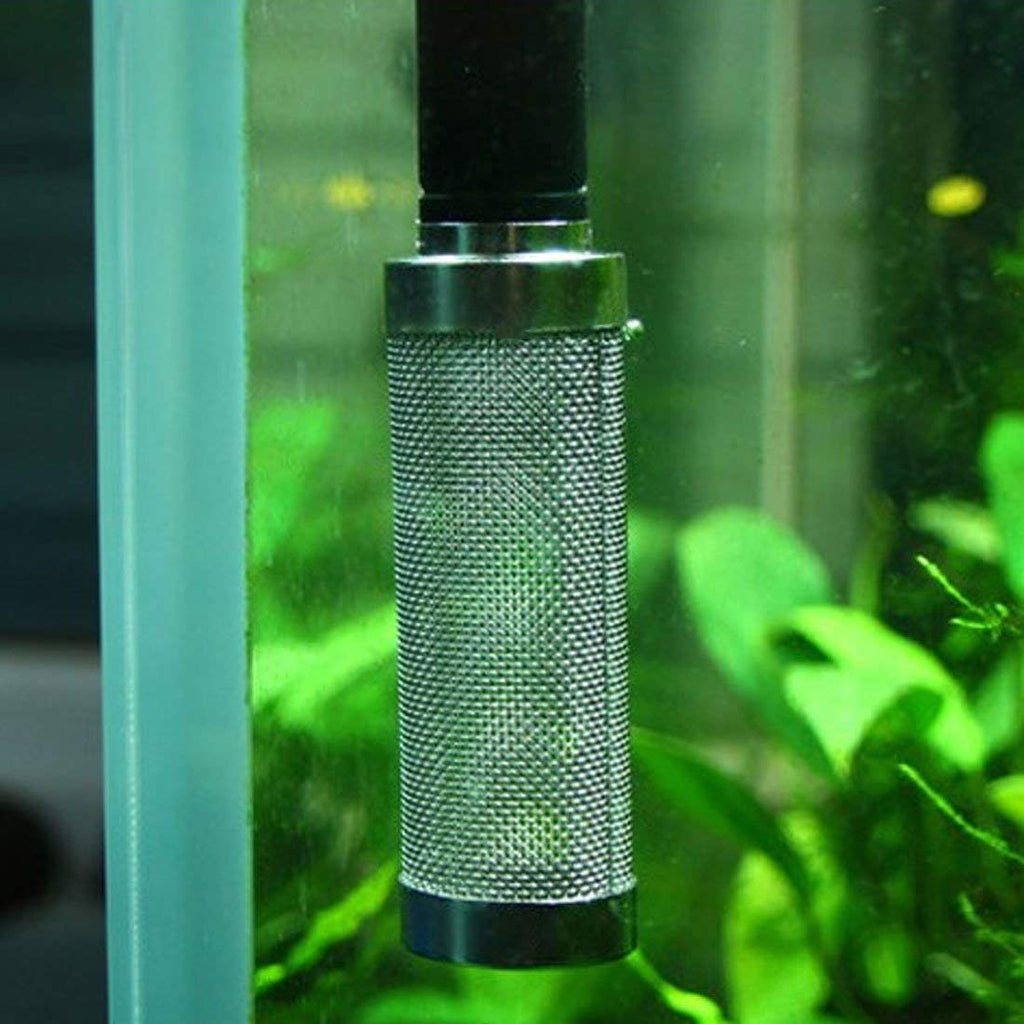 Aquarium Fish Tank Intake Strainer Stainless Steel 11mm R2728