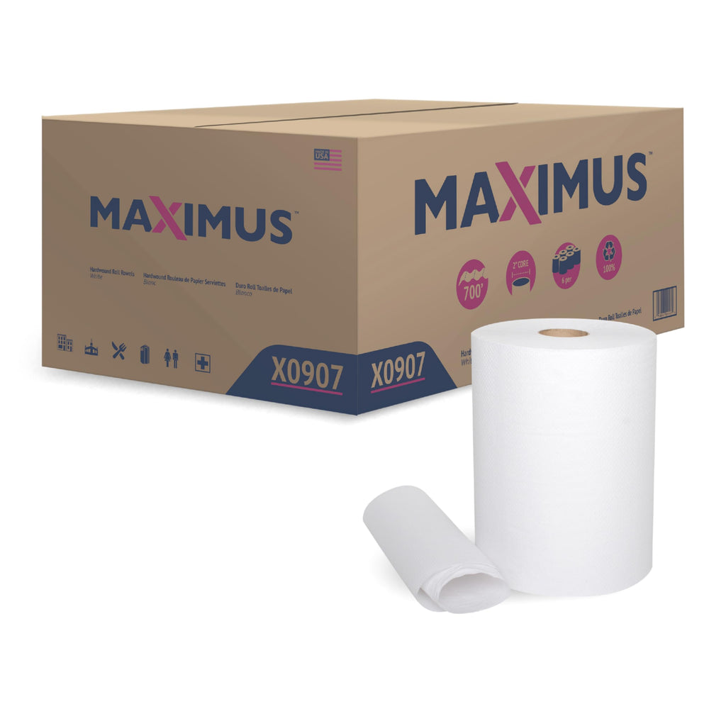 White 10" Roll Towel C751197