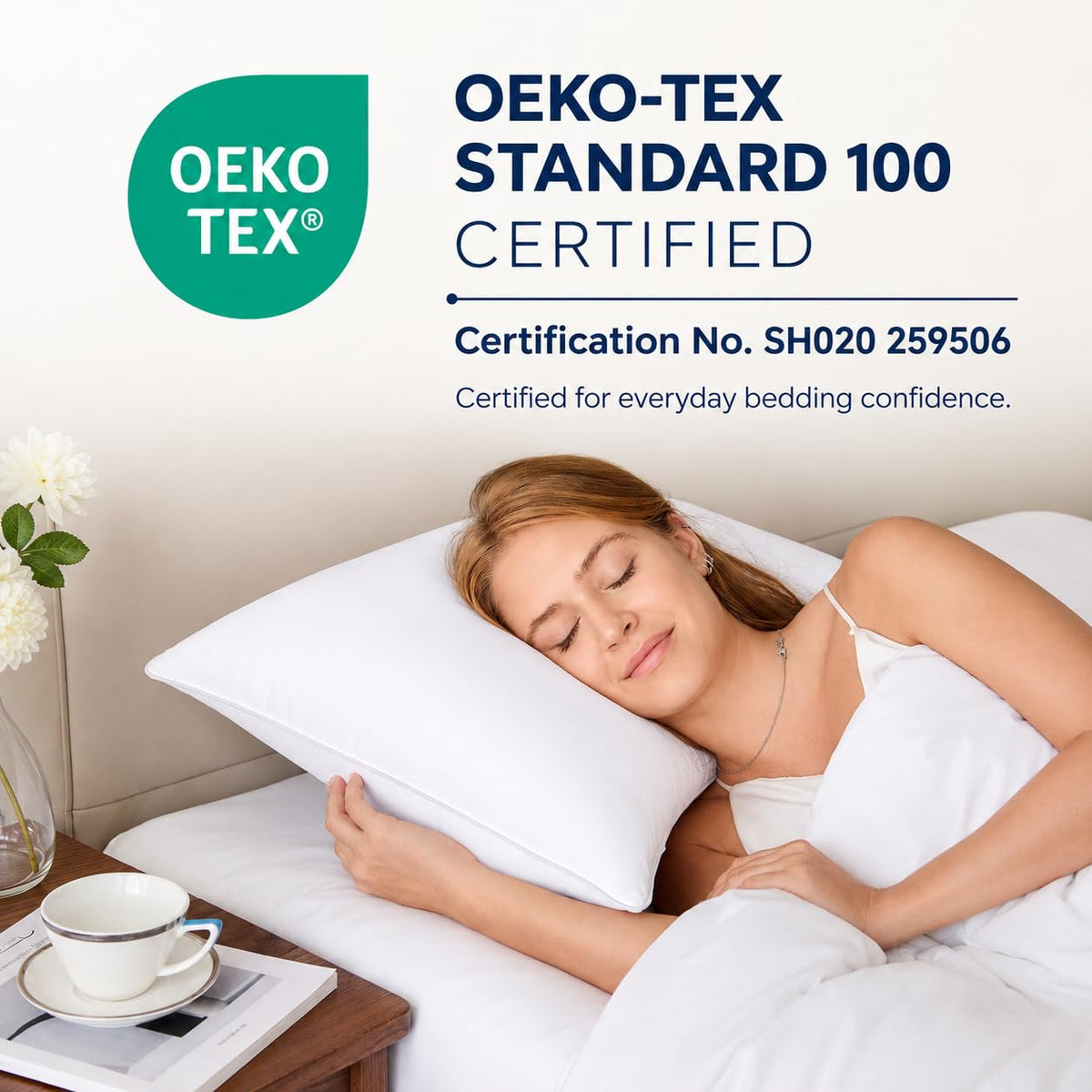 King Size Set of 2 Bed Pillows A785