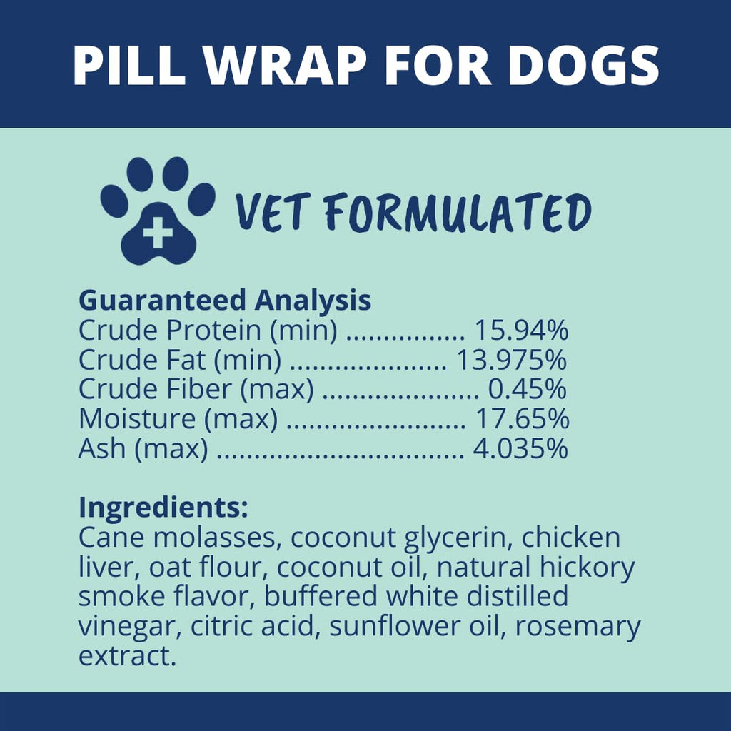 Chicken Flavor Pill Wrap for Dogs 4.94 oz D774
