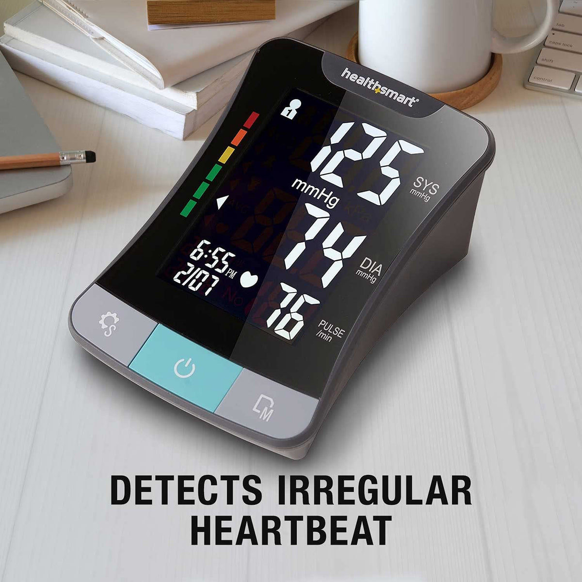 Digital Blood Pressure Monitor with Automatic Upper Arm Cuff Q571