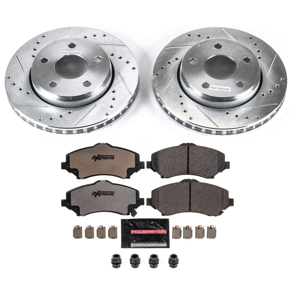 Front Brake Pad & Rotor Kit I821
