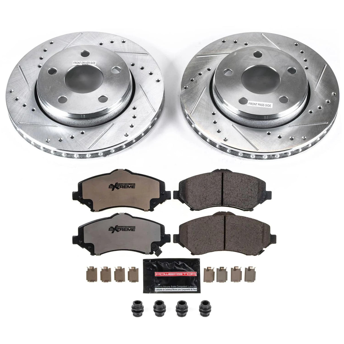 Front Brake Pad & Rotor Kit I821