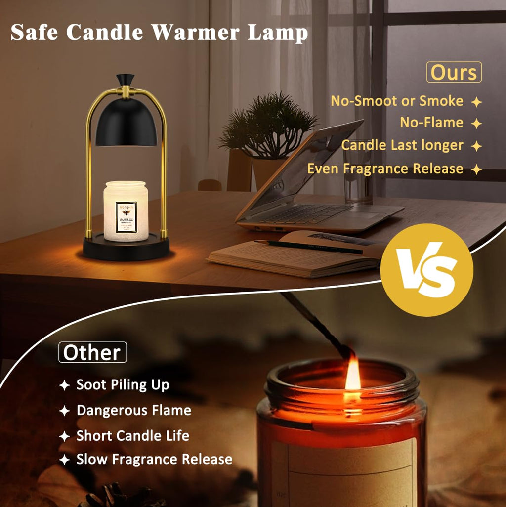 Candle Warmer Lamp with Timer 2 Pack O3136