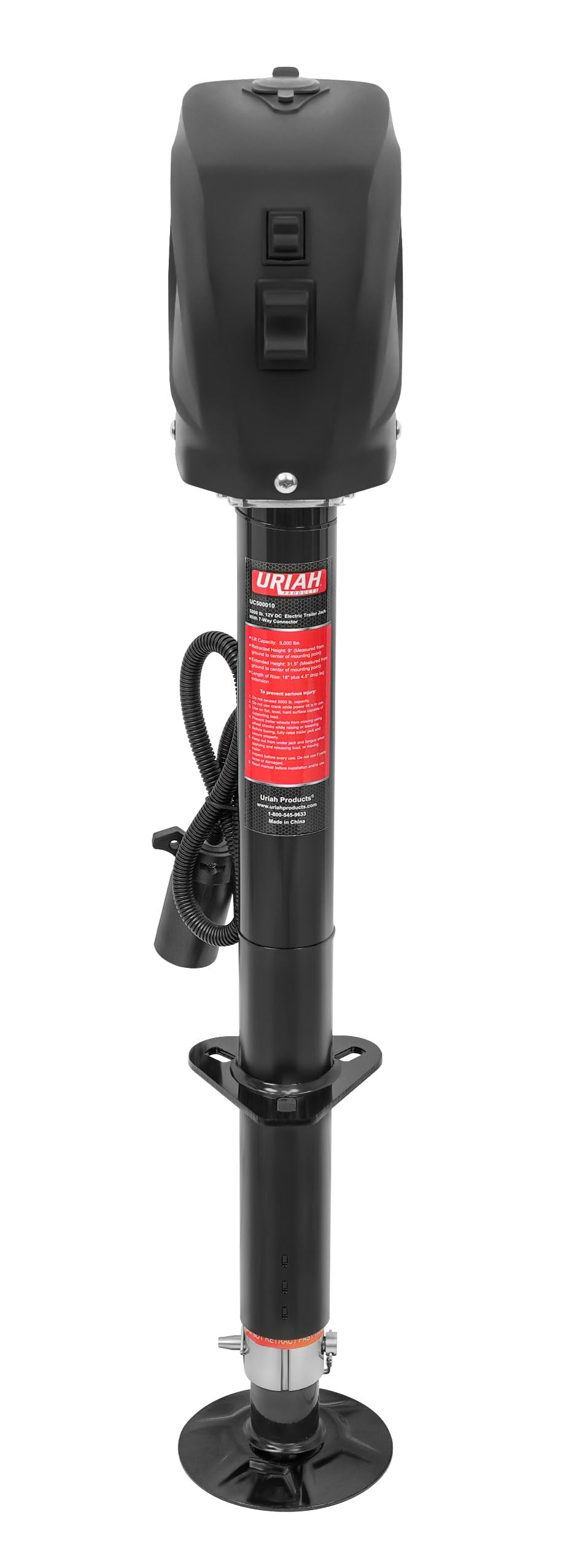 12V 5000 Lbs Electric Trailer Jack F917