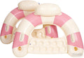 Inflatable Pool Float Chair with Cup Holders H7879