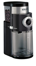 Burr Coffee Grinder 12 Settings 8 oz Stainless Steel N344
