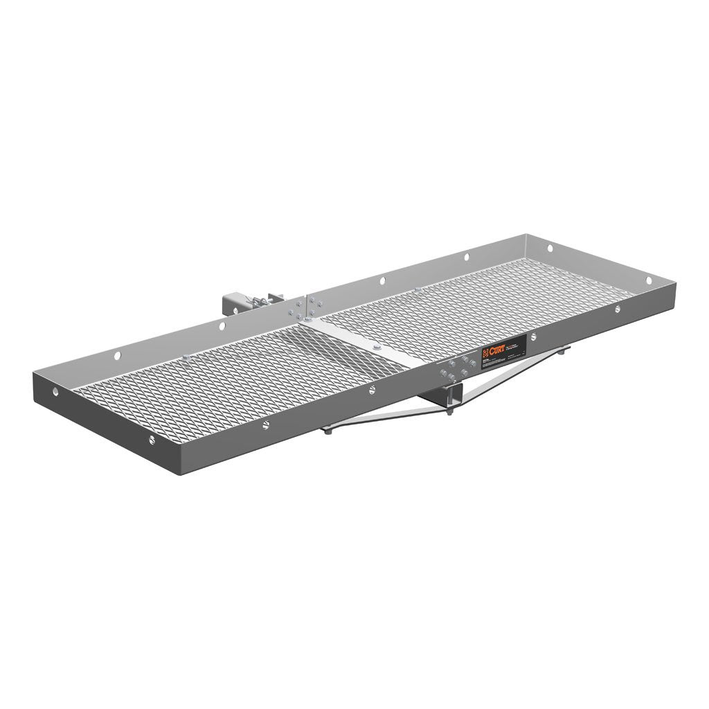 Tray-Style Trailer Hitch Cargo Carrier, 500 lbs. Capacity, 60-Inch x 19-Inch E3287