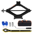 2T Scissor Jack Car Tool Kit C6162