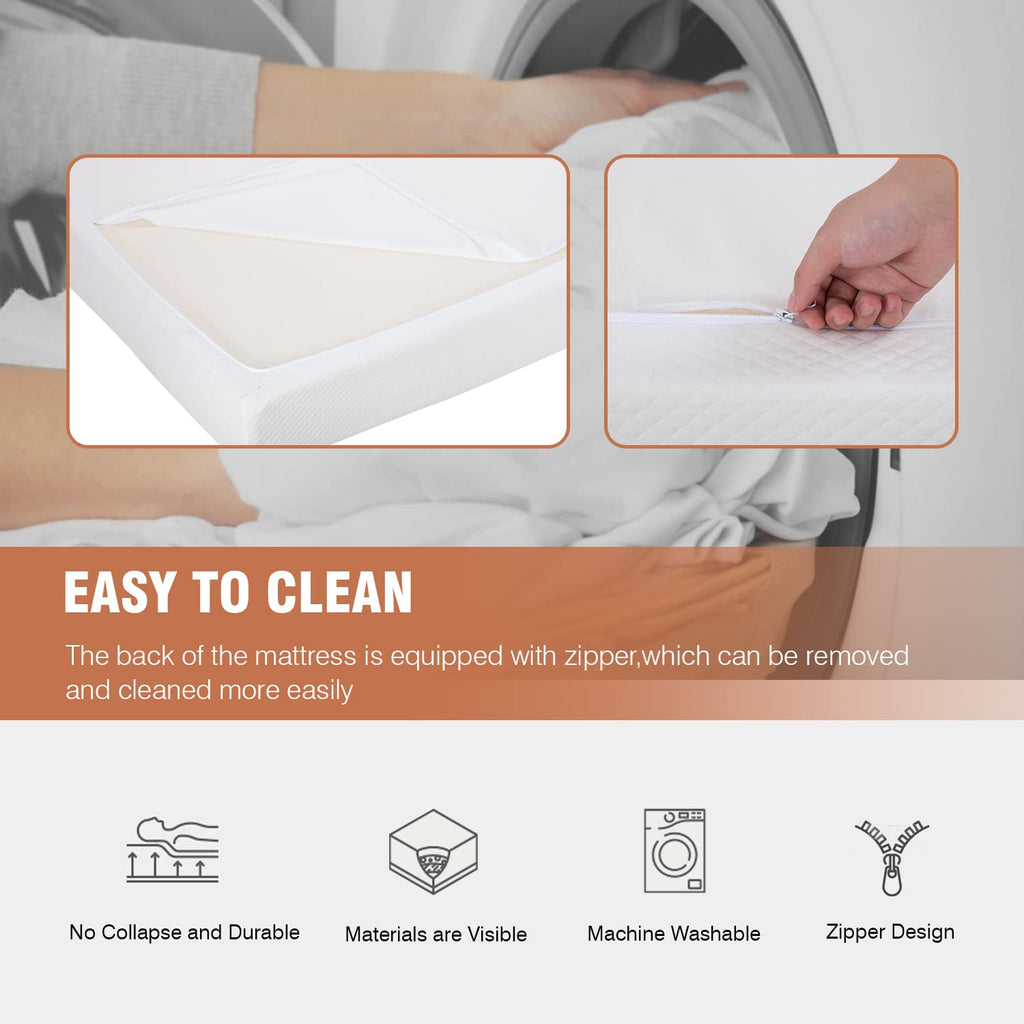5 Inch Gel Memory Foam Twin Mattress M1807
