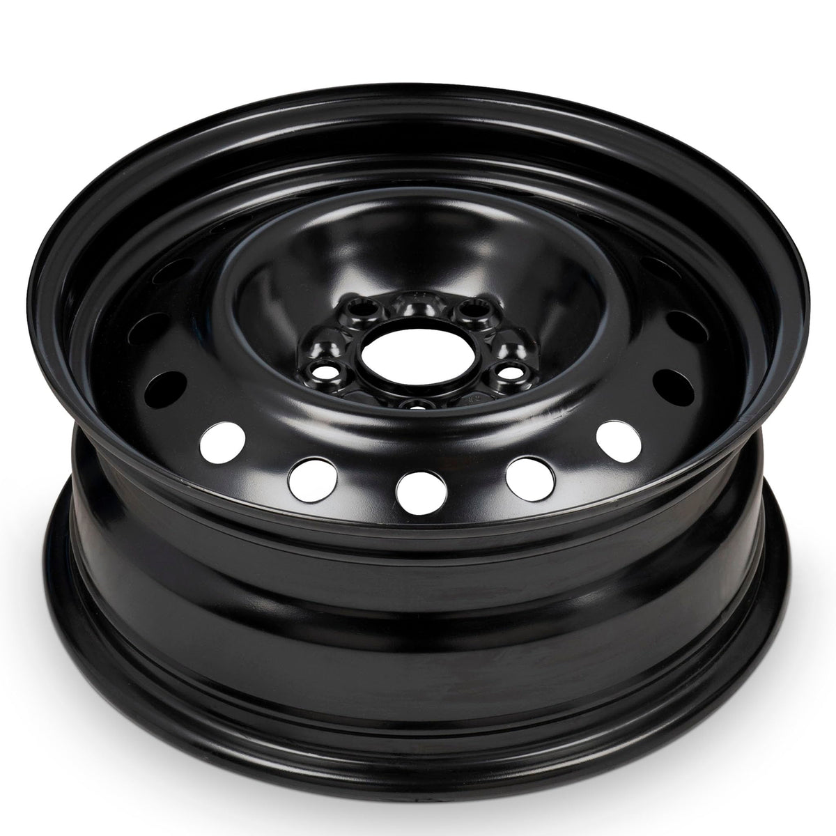 16 Inch Black Steel Rim Z166