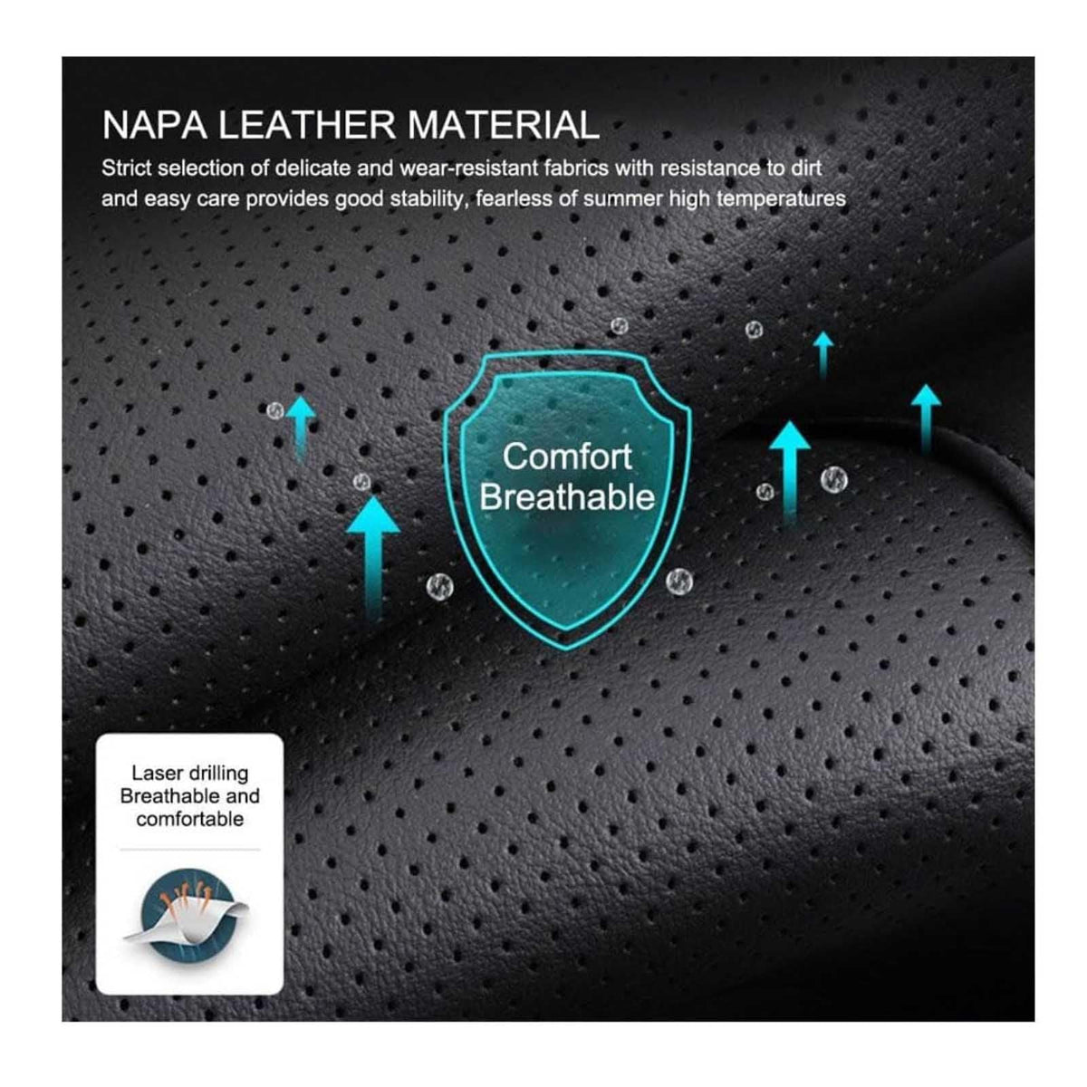 Wedge Shaped Memory Foam Car Seat Cushion Z407945