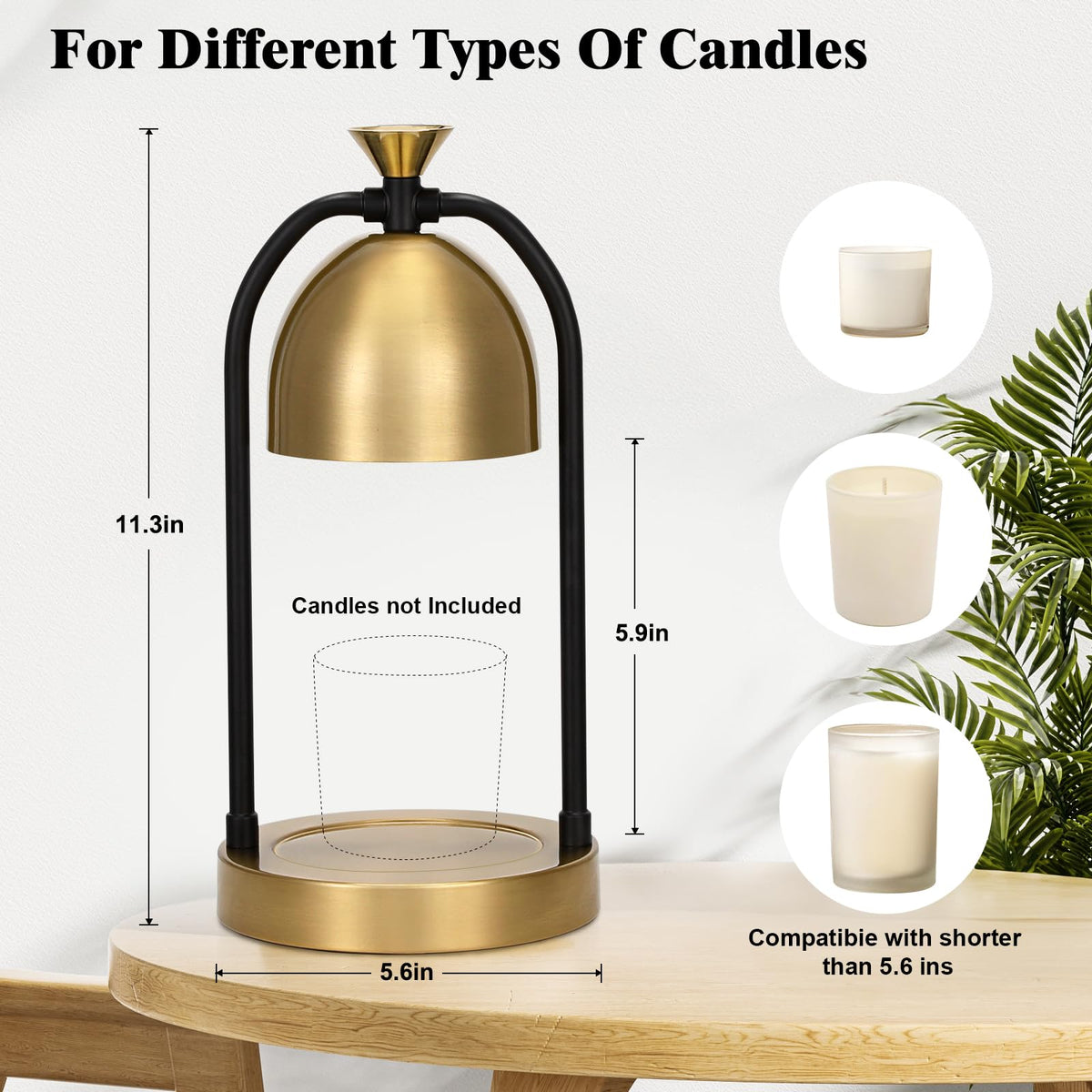 Candle Warmer Lamp with Timer 2 Pack O3136