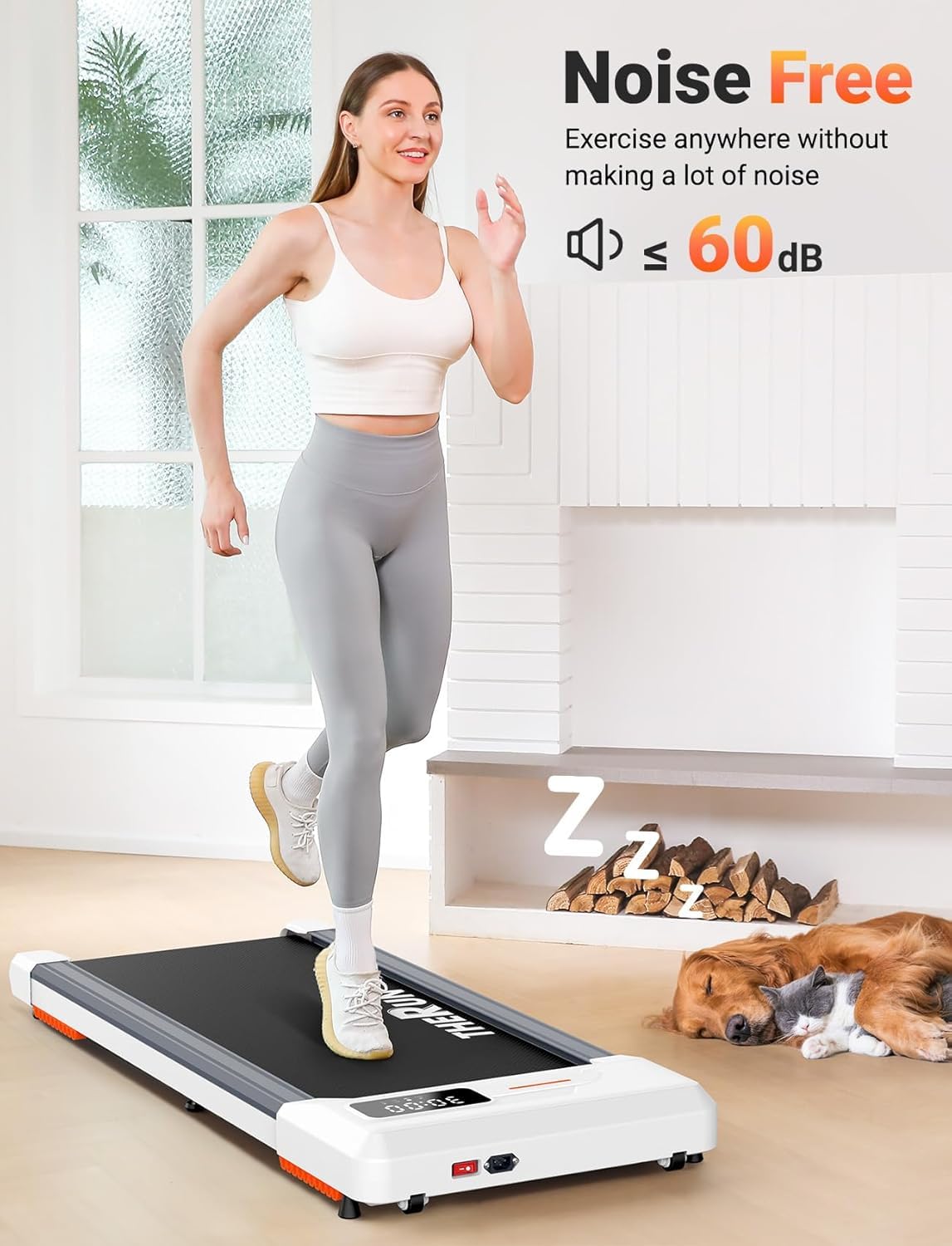 Portable Walking Pad Treadmill U857772