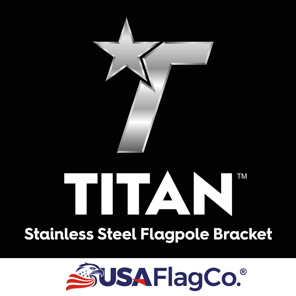 Stainless Steel Flag Pole Bracket W378100