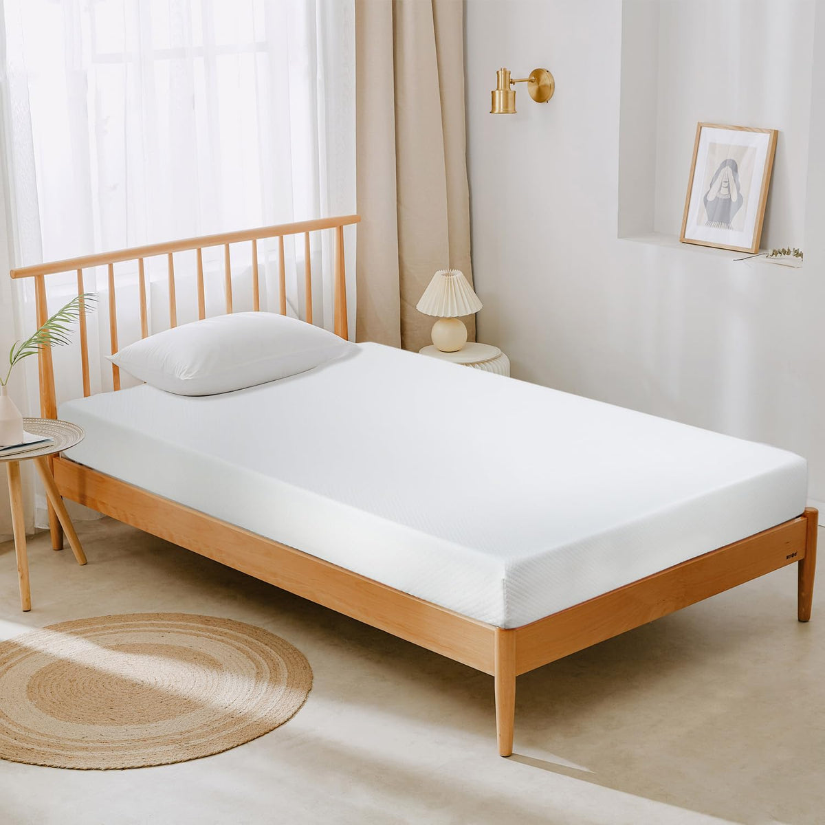 5 Inch Gel Memory Foam Twin Mattress M1807