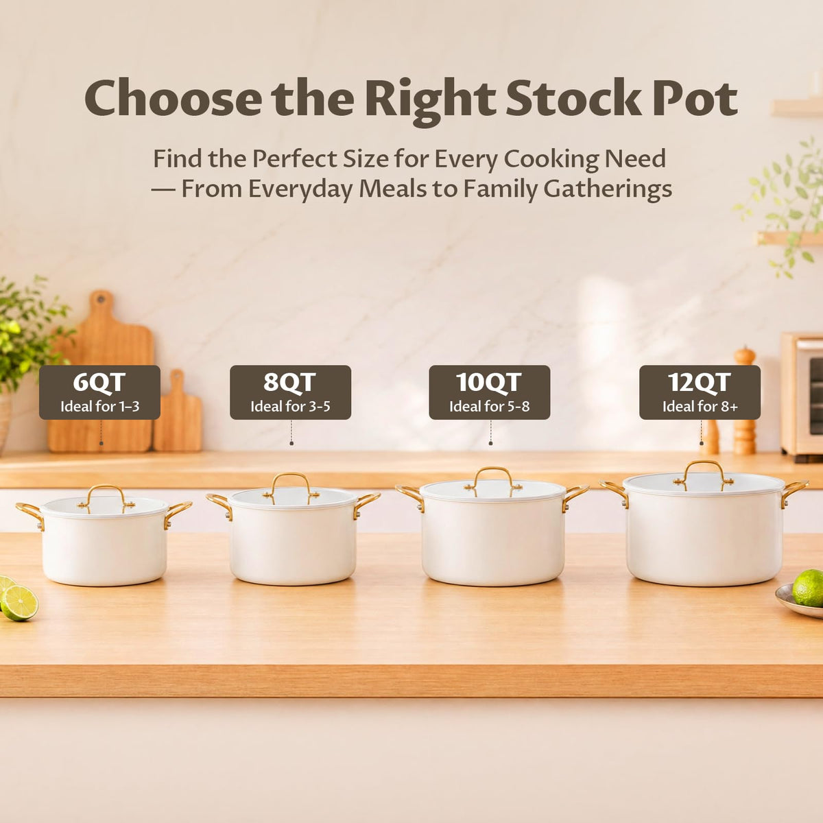 12 Quart Stainless Steel Stock Pot W87414