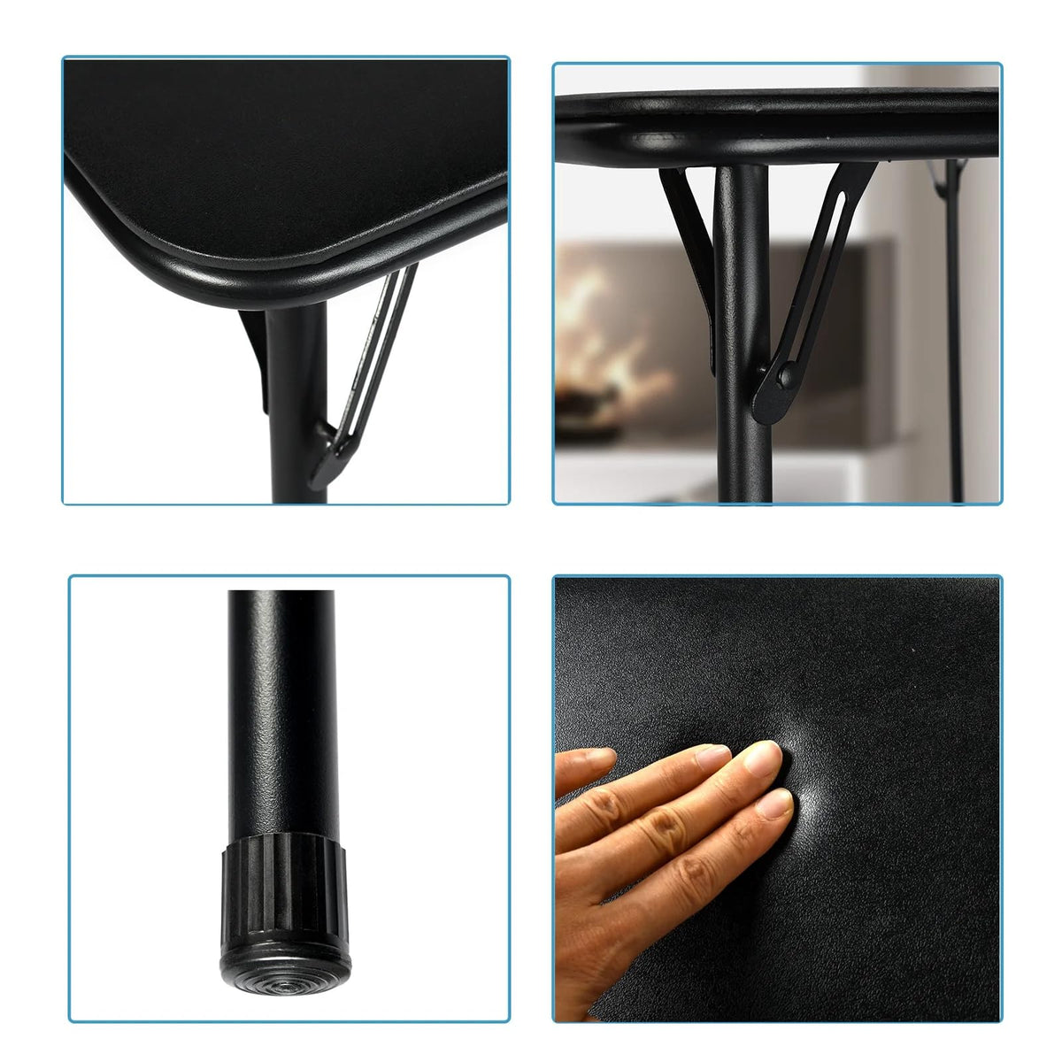 Black Folding Card Table M275