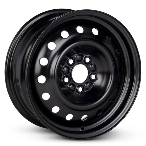 16 Inch Black Steel Rim Z166