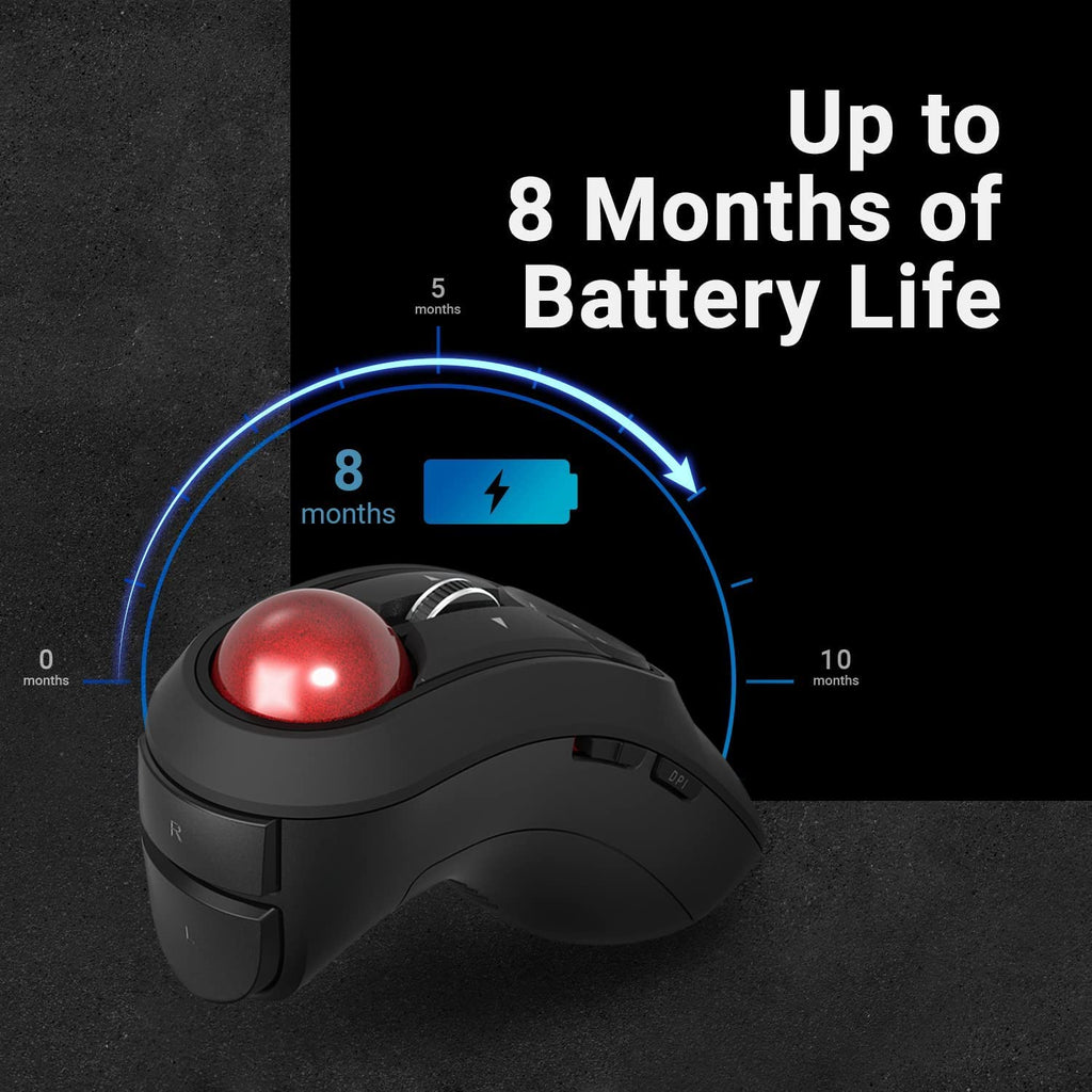 Wireless Handheld Trackball Mouse X77803